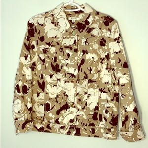 Liz Claiborne Camo Jacket Sz 12